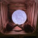 Lampka - kolorowy księżyc