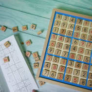 Drewniane Sudoku