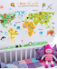 Mapa świata dla dzieci