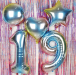 Nadmuchiwany balon cyfra - 9