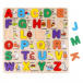 Drewniany alfabet angielski