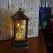 Świąteczna latarnia LED - renifer