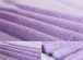 Szlafrokowy ręcznik - fioletowy
