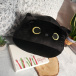 Poduszka czarny kot
